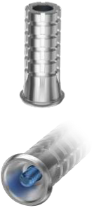 Манжета титановая коническая для склейки P24/P24 conical adhesive sleeve A.B.DENTAL